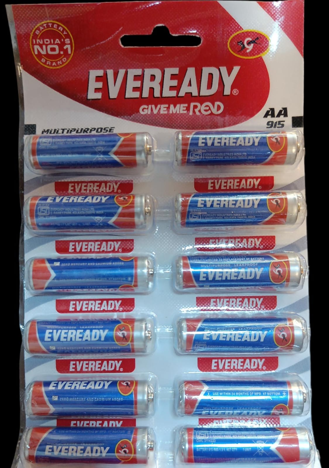 BATTERY AA  EVEREADY